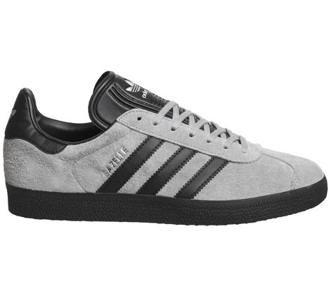 cheap grey adidas gazelles|adidas gazelle grey black exclusive.